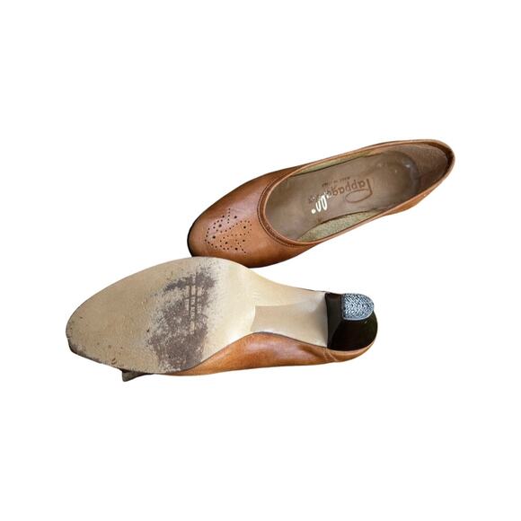 Pappagallo Vintage Leather Pumps Size 5 M in Original Box - Picture 4 of 8